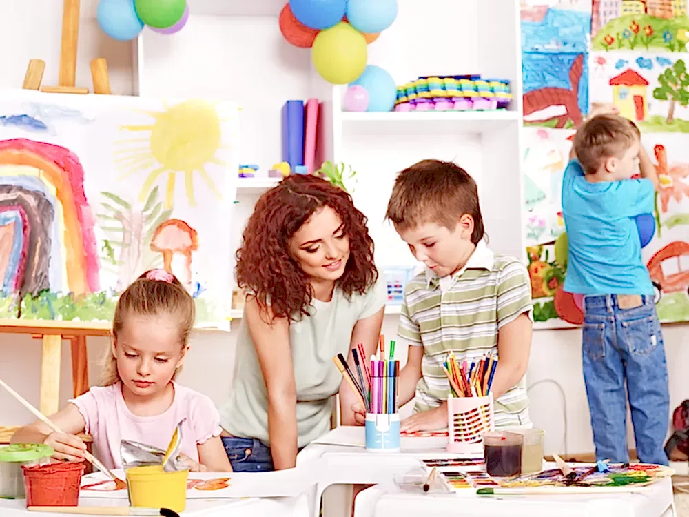 çocuklar için resim kursu
