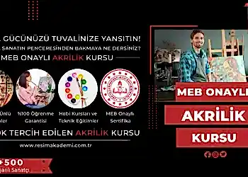 Akrilik Kursu Fiyatları – Erken Kayıtta %50 İndirim