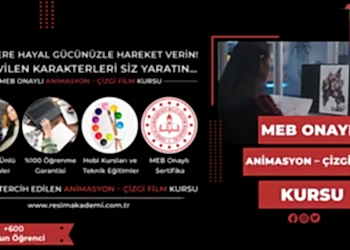 Animasyon Çizgi Film Kursu Fiyatları – Erken Kayıtta %50 İndirim