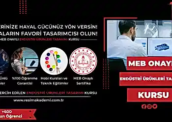 Endüstri Ürünleri Tasarımı Kursu Fiyatları – Erken Kayıtta %50 İndirim