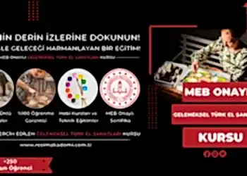 Geleneksel Türk El Sanatları Kursu Fiyatları – Erken Kayıtta %50 İndirim