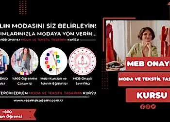 Moda ve Tekstil Tasarımı Kursu Fiyatları – Erken Kayıtta %50 İndirim