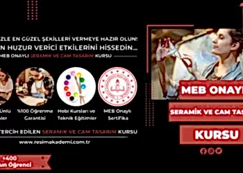 Seramik ve Cam Tasarım Kursu Fiyatları – Erken Kayıtta %50 İndirim