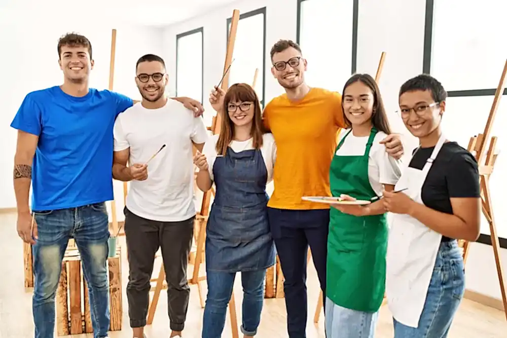 resim kursu mezunları