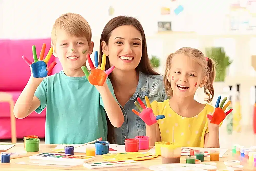 çocuk resim workshop